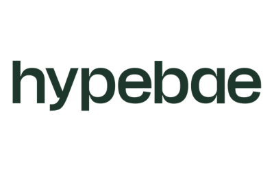 hypebae logo in spruce green