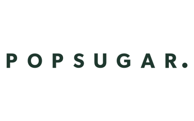 Popsugar logo in spruce green