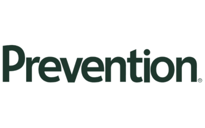 prevention magazine logo in spruce green